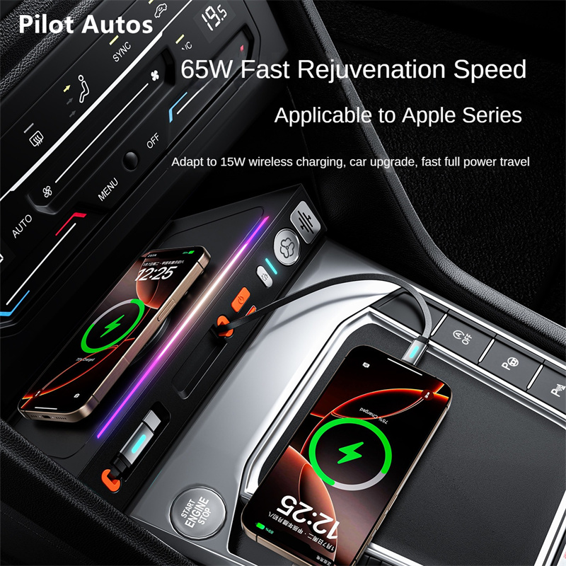 Car Air Freshener - Car Fast Charger 130W Docking Station
