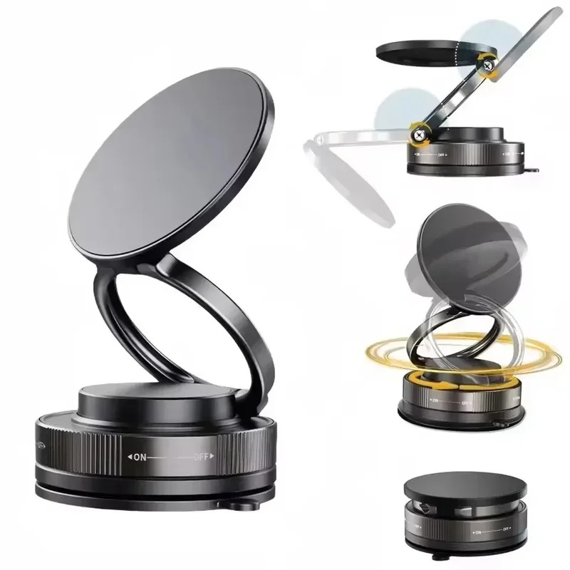 Car Vacuum - New vacuum magnetic car phone holder，Suction