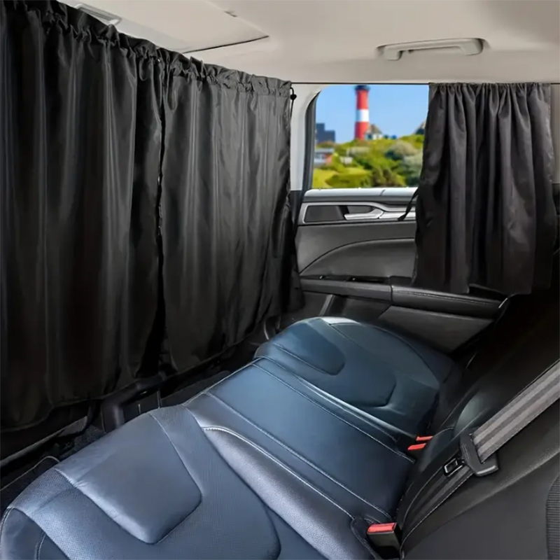 Windshield Sun Shade - Car Privacy Curtains, Universal Car Window