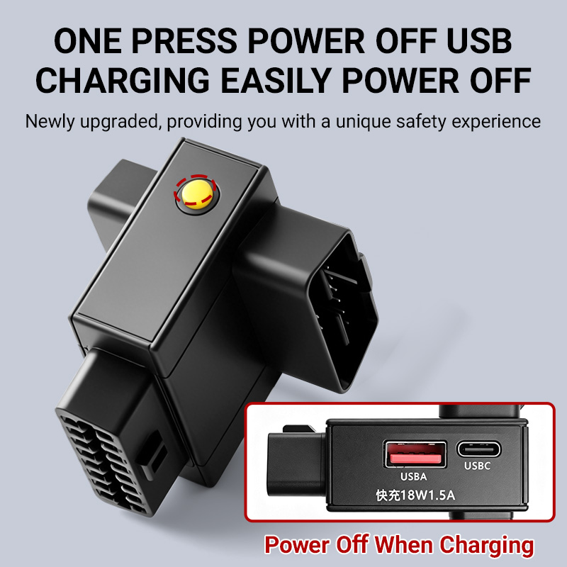 OBD2 Splitter Adapter 1 To 2 w - đánh giá và giá Car Charger
