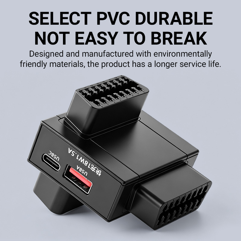 OBD2 Splitter Adapter 1 To 2 w - đánh giá và giá Car Charger