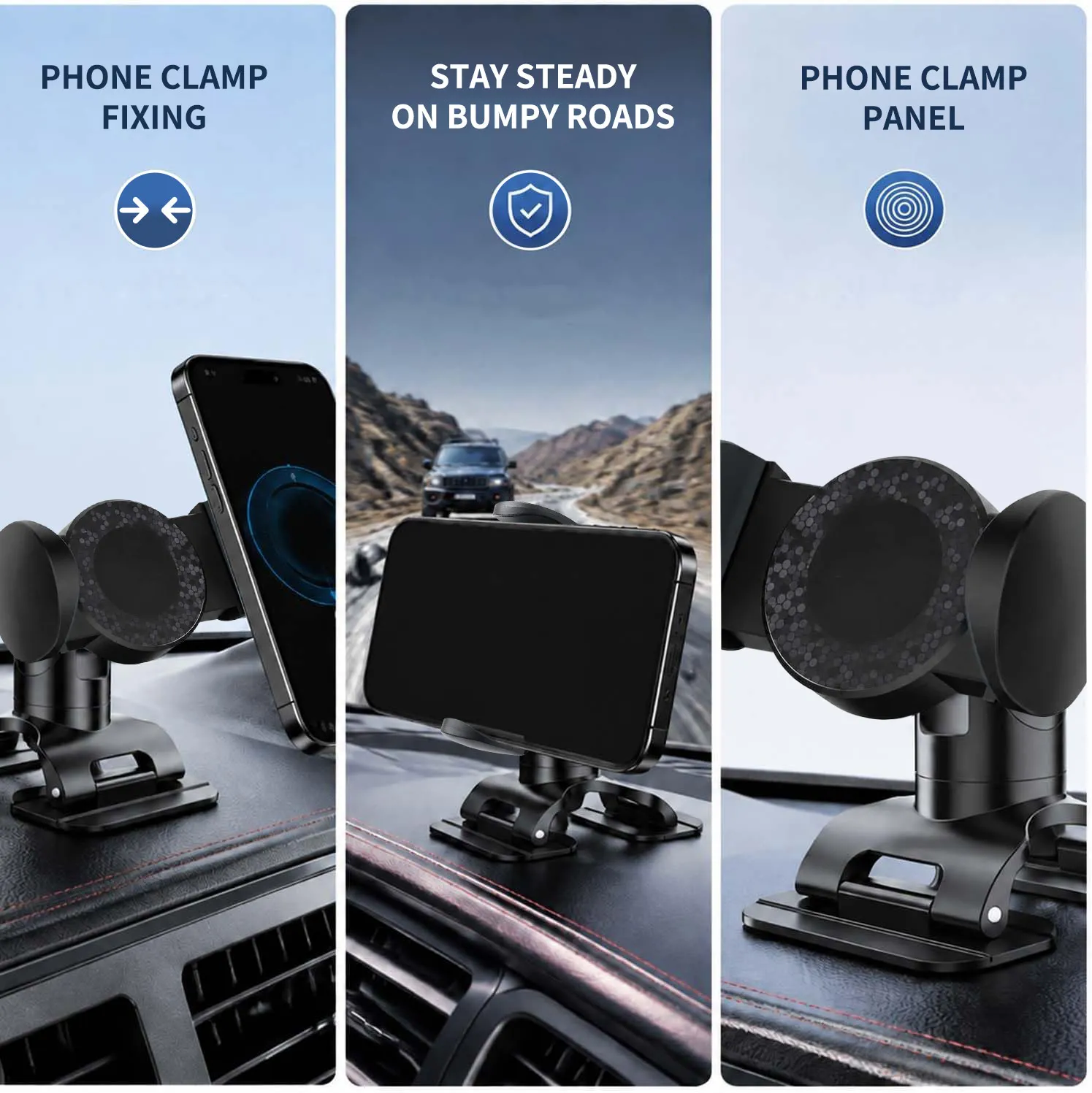 360-degree rotating car phone  - đánh giá và giá Car Phone Holder