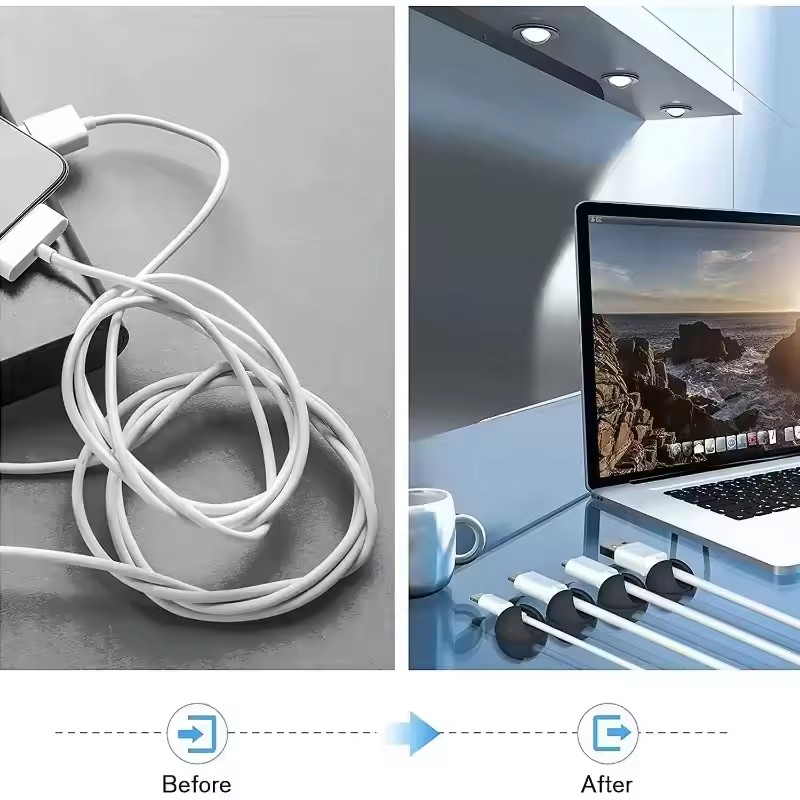 5/50Pcs Mini Cable Winder Orga - đánh giá và giá Car Cable Organizer