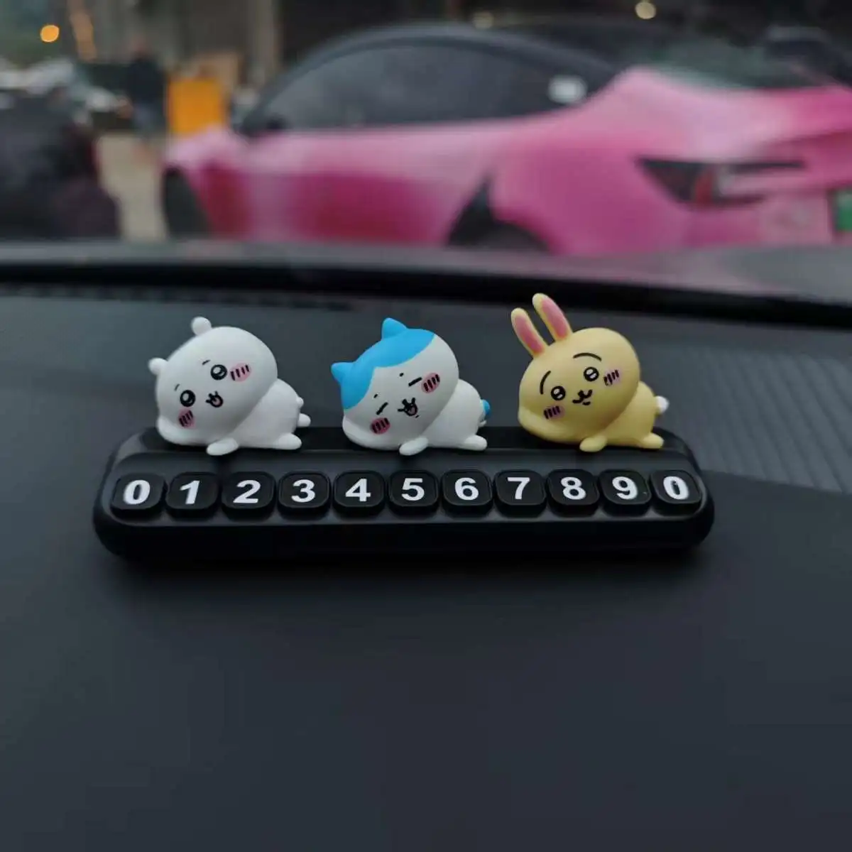 Chiikawa Temporary Parking Num - đánh giá và giá Car Accessories Japanese