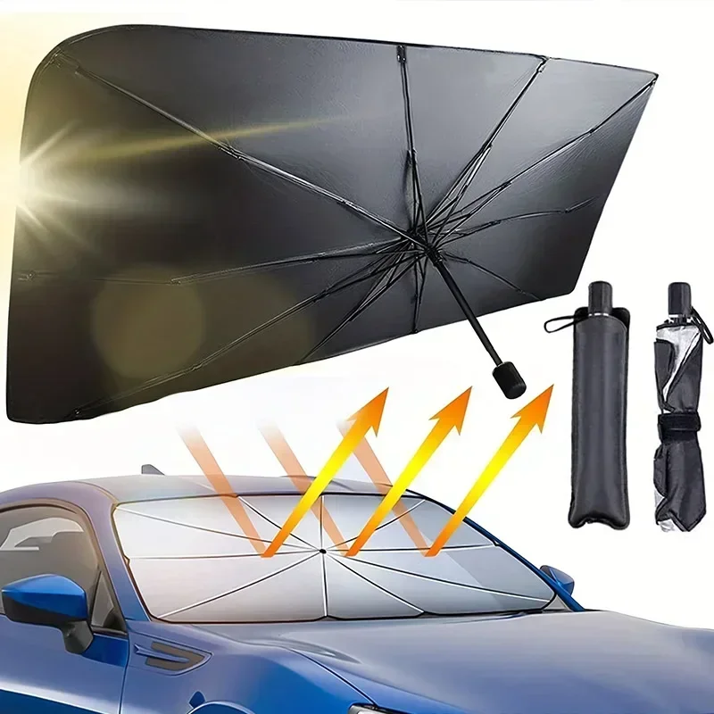 Car Parasol Inside The Front W - đánh giá và giá Windshield Sun Shade