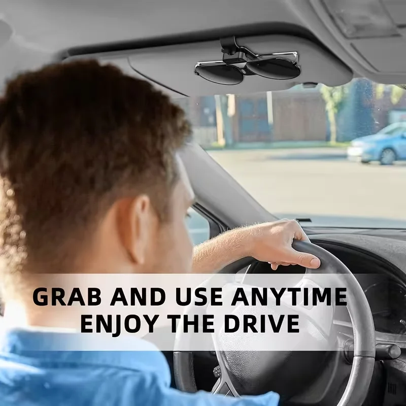 Car Sun Visor Sunglasses Clip  - đánh giá và giá Car Organizer