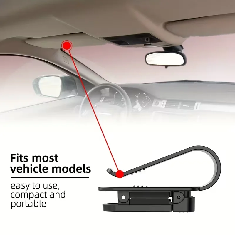 Car Sun Visor Sunglasses Clip  - đánh giá và giá Car Organizer